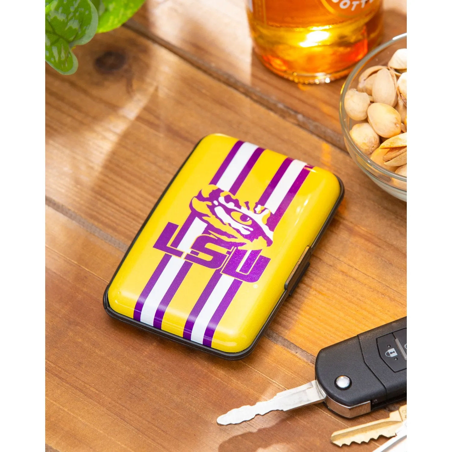 Louisiana State University, Hard Case Wallet,7wlt921hc