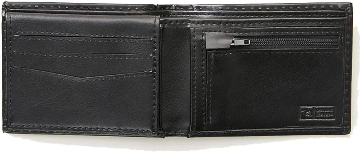 Rip Curl Surf Revival RFID All Day Mens Wallet Black Leather